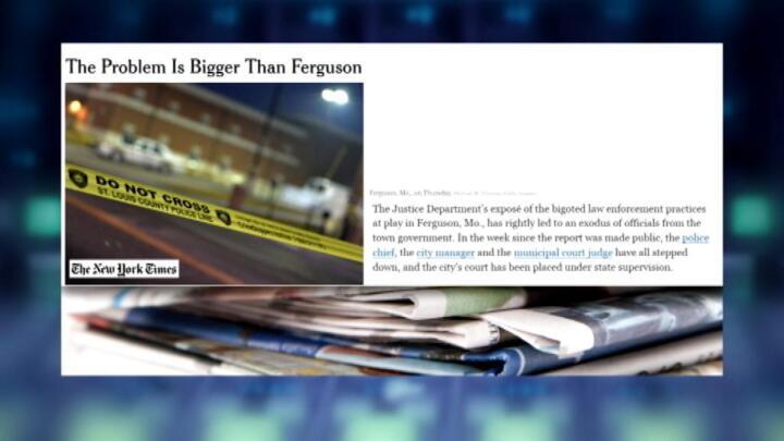 'The problem is bigger than Ferguson'